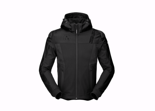 Spidi Jacket/Hoodie Warrior Black