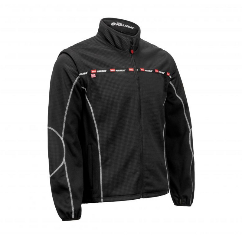 Load image into Gallery viewer, Noru Mid Layer Full Heat Jacket Black
