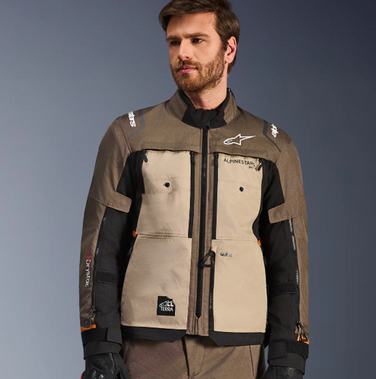 Alpinestars Cusco Drystar Walnut/Aluminum/Black Jacket