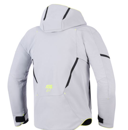 Alpinestars Aeroshell Waterproof Grey/Yellow Jacket