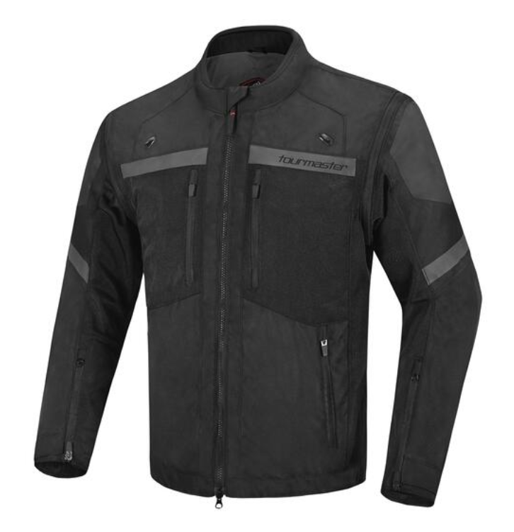 Load image into Gallery viewer, Tourmaster Adventure Lite Mesh Black Jacket
