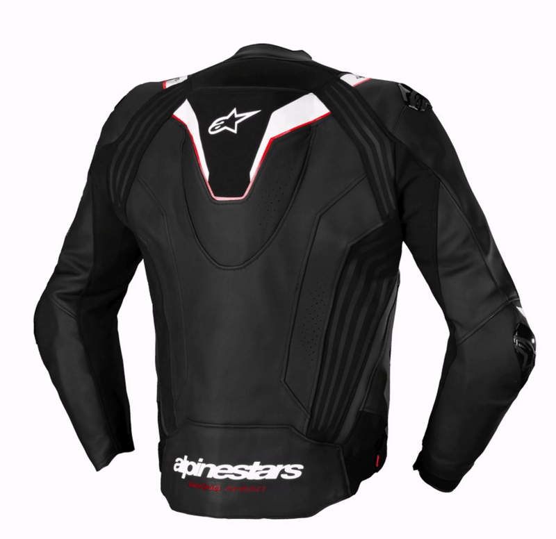 Load image into Gallery viewer, Alpinestars Missile V3 Ignition Leather Black/White Jacket
