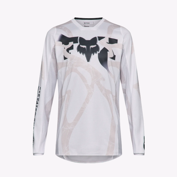 Load image into Gallery viewer, Fox 180 Diffuse SE White Jersey

