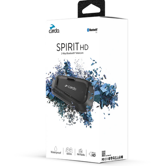Cardo Spirit HD Single Bluetooth Headset