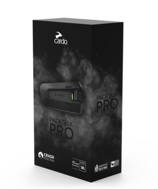 Cardo Packtalk Pro Single Bluetooth Headset