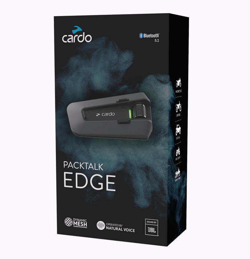 Load image into Gallery viewer, Cardo Packtalk Edge Single Bluetooth Headset
