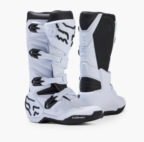 Youth Comp White Boots