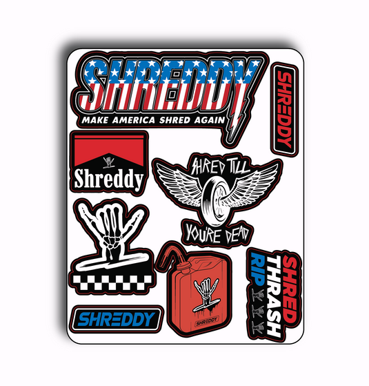 Shredd Gen 7 Sticker Pack