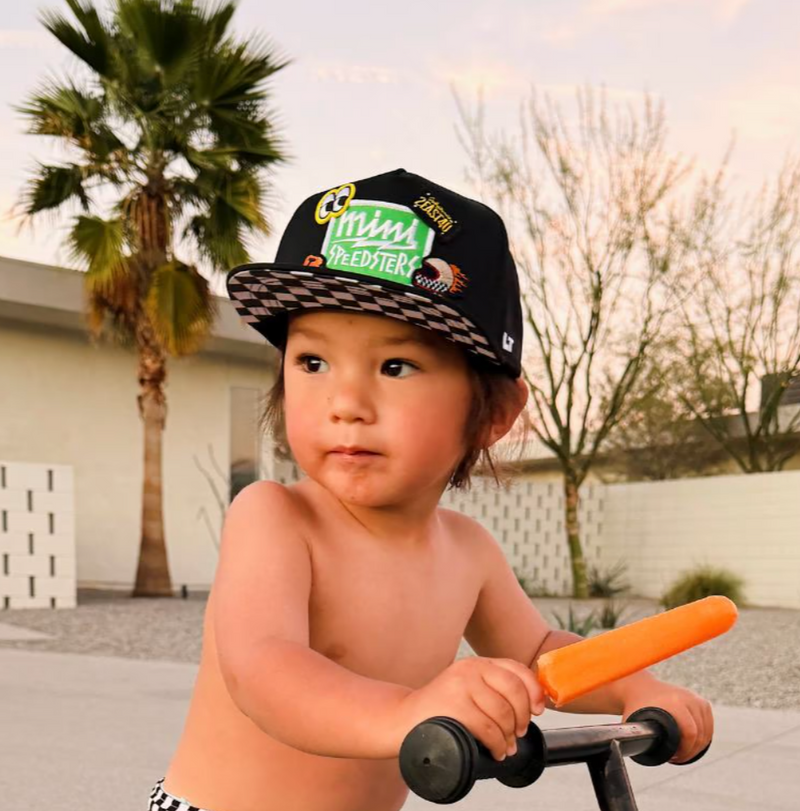 Load image into Gallery viewer, Mini Speedsters Patch Toddlers Hat
