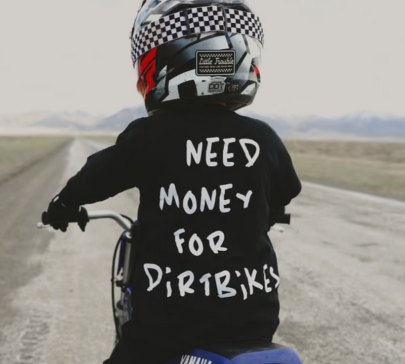 Load image into Gallery viewer, Need $ For Dirt Bikes T-Shirt
