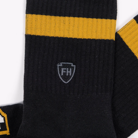 Fasthouse Heroes Crew Sock - Vintage Black