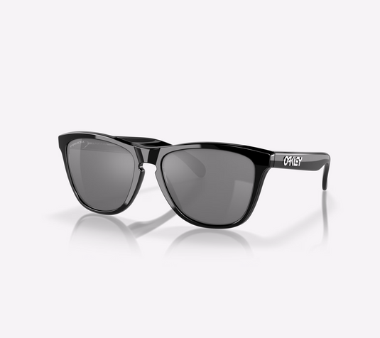 Oakley Frogskin (Prizm Black Lenses, Polished Black Frame) – Berts Oakley Frogskin (Prizm Black Lenses, Polished Black Frame) – Berts
