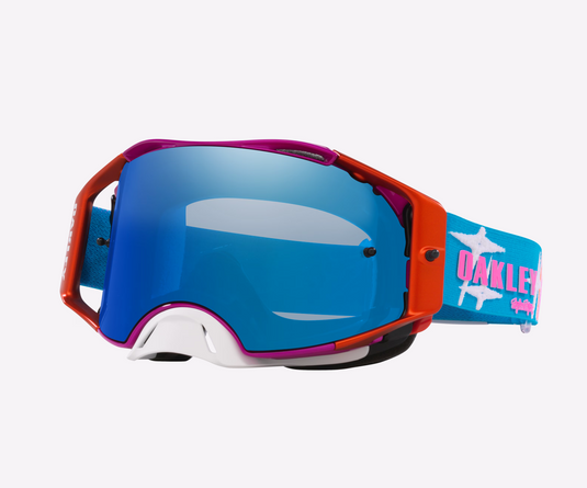Airbrake® MX Troy Lee Designs Series Goggles (Black Ice Iridium Lens, Speed Starts Strap)