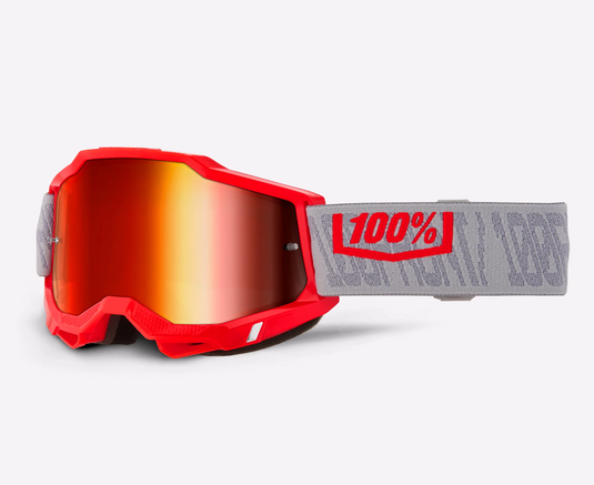 100 Percent Accuri 2 Gatorback Goggles Red Lens