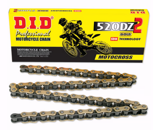 DID 520x120 DZ2 Clip Chain Gold