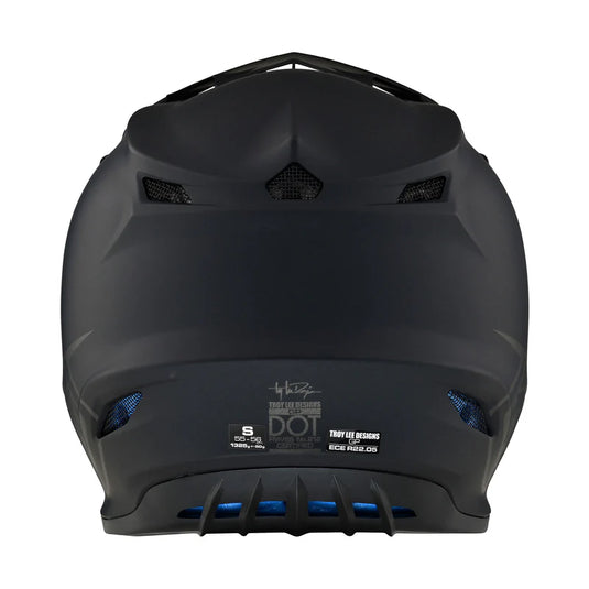 TLD GP Mono Helmet Black
