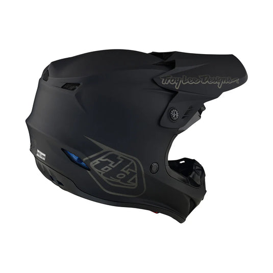 TLD GP Mono Helmet Black