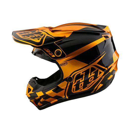 TLD GP Check Up Helmet Gold/Black