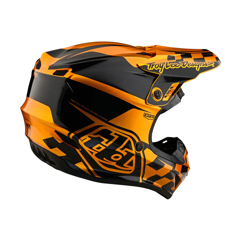 Load image into Gallery viewer, TLD GP Check Up Helmet Gold/Black
