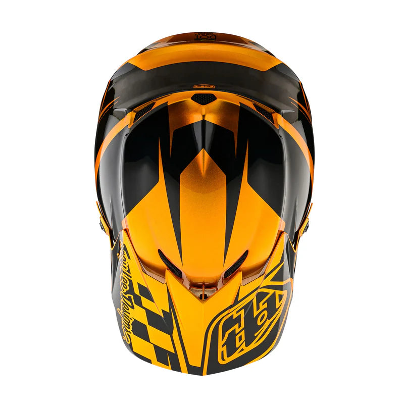 Load image into Gallery viewer, TLD GP Check Up Helmet Gold/Black
