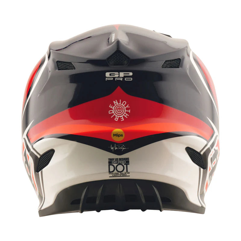 Load image into Gallery viewer, TLD GP Pro Crossover Helmet Navy/Red
