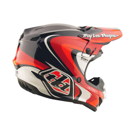 TLD GP Pro Crossover Helmet Navy/Red