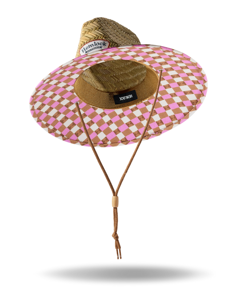 Load image into Gallery viewer, Hemlock Lifeguard Straw Hat
