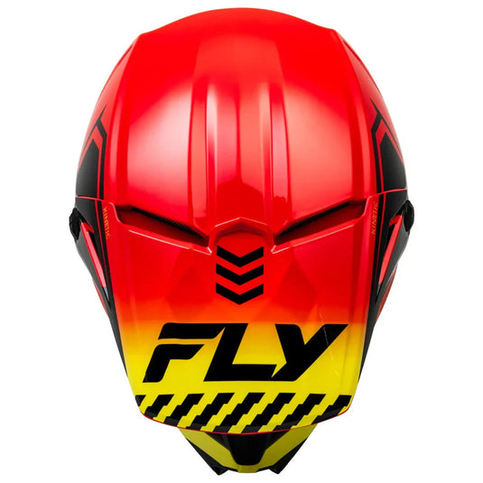 Fly Kinetic Menace Helmet Black/Sunrise