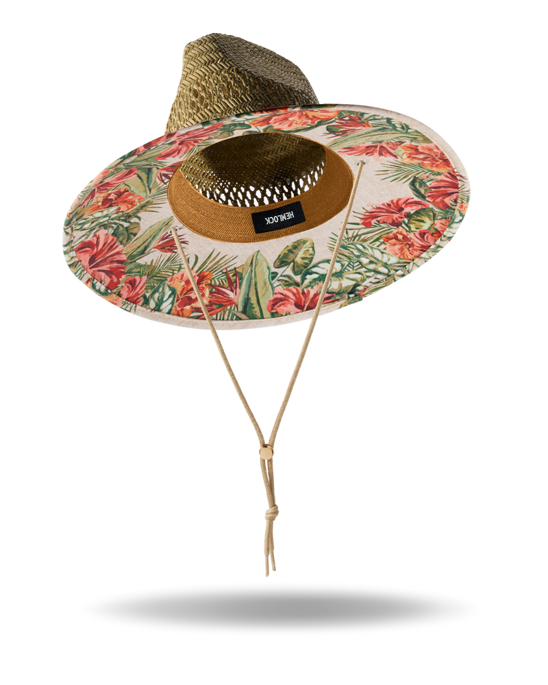 Load image into Gallery viewer, Hemlock Lifeguard Straw Hat

