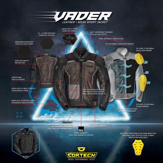 Load image into Gallery viewer, Cortech Vader Jacket
