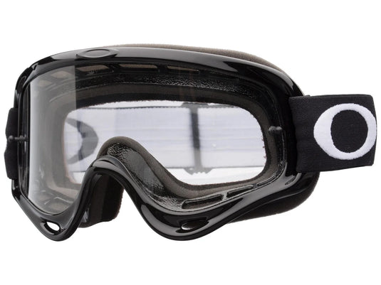 Oakley O Frame Jet Black/Clear Lens Goggles