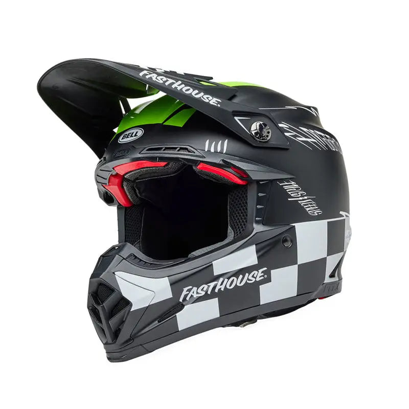 Load image into Gallery viewer, Bell Moto-9S Flex Fasthouse Smoke Bomb Helmet

