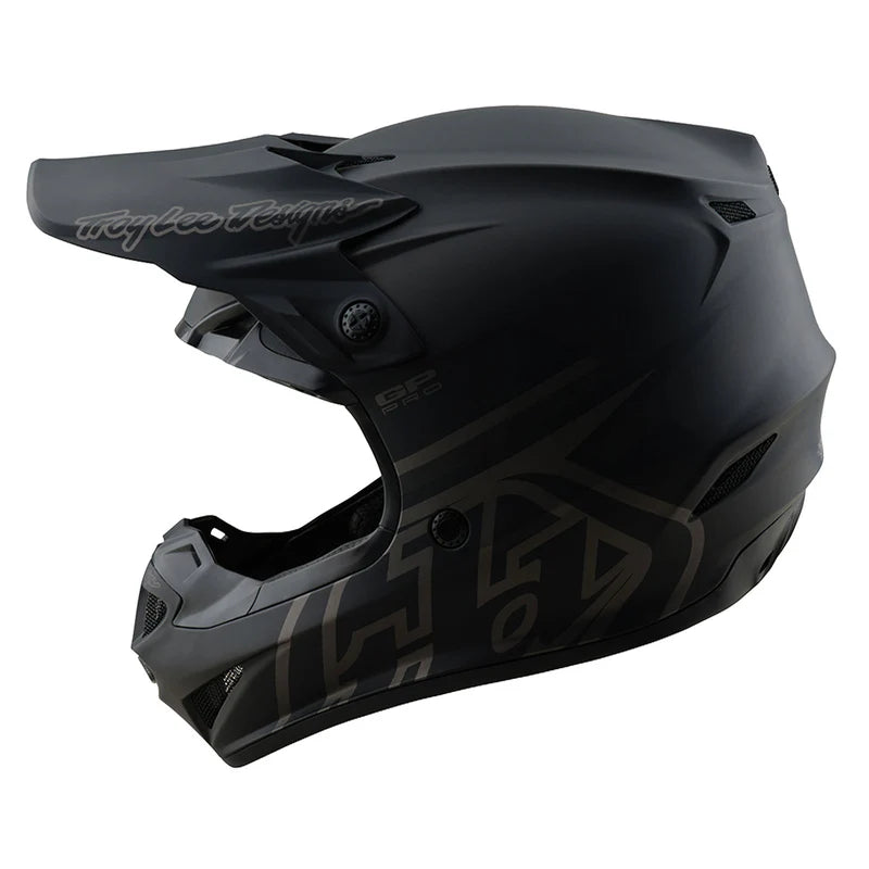 Load image into Gallery viewer, TLD GP Pro Helmet Mono Black
