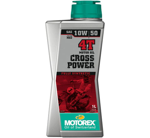 Motorex Cross Power 4T Oil Synthetic 10W-50 1 liter