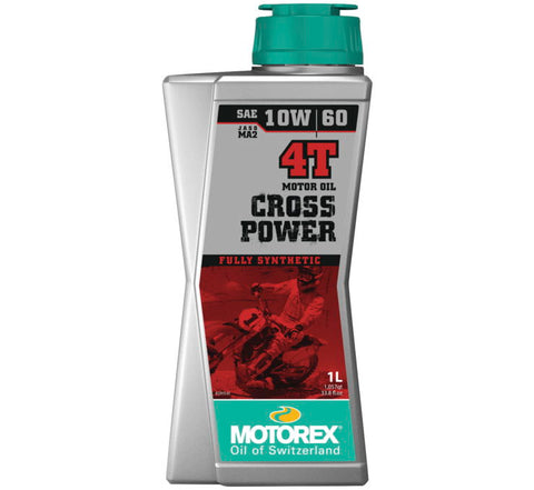 Motorex Cross Power 4T Oil Synthetic 10W-60, 1 liter