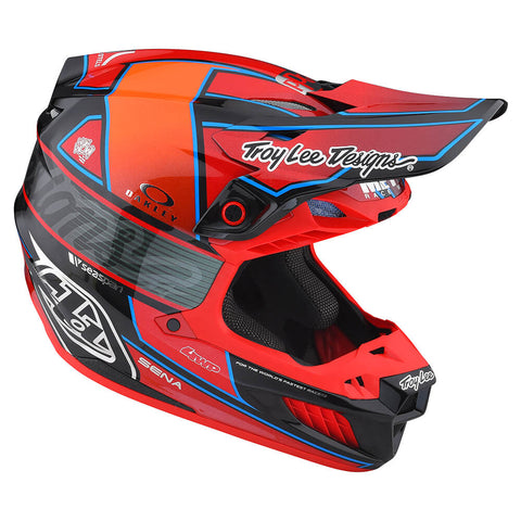 Troy Lee Designs SE5 Carbon Helmet W/MIPS Team Red